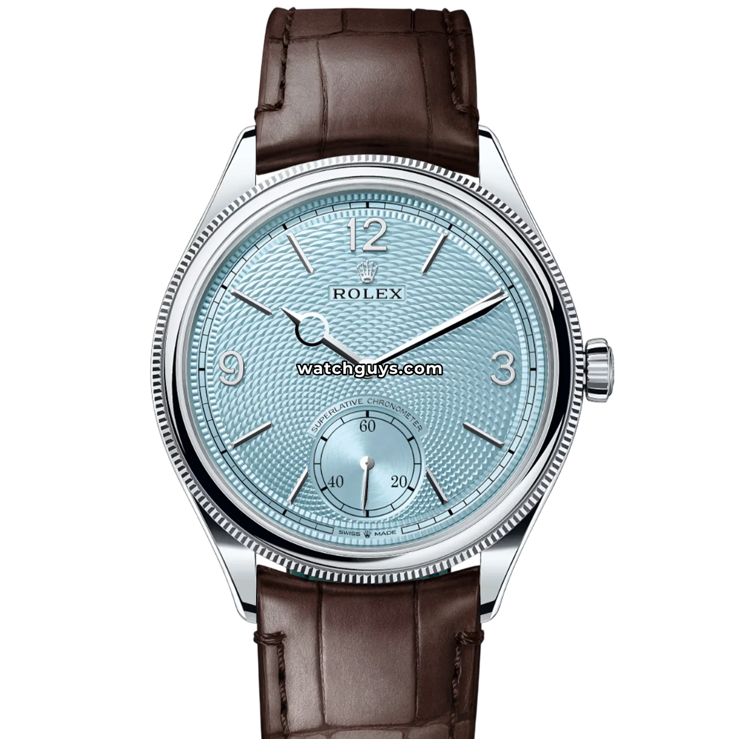 Rolex 1908 Platinum Ice Blue 52506