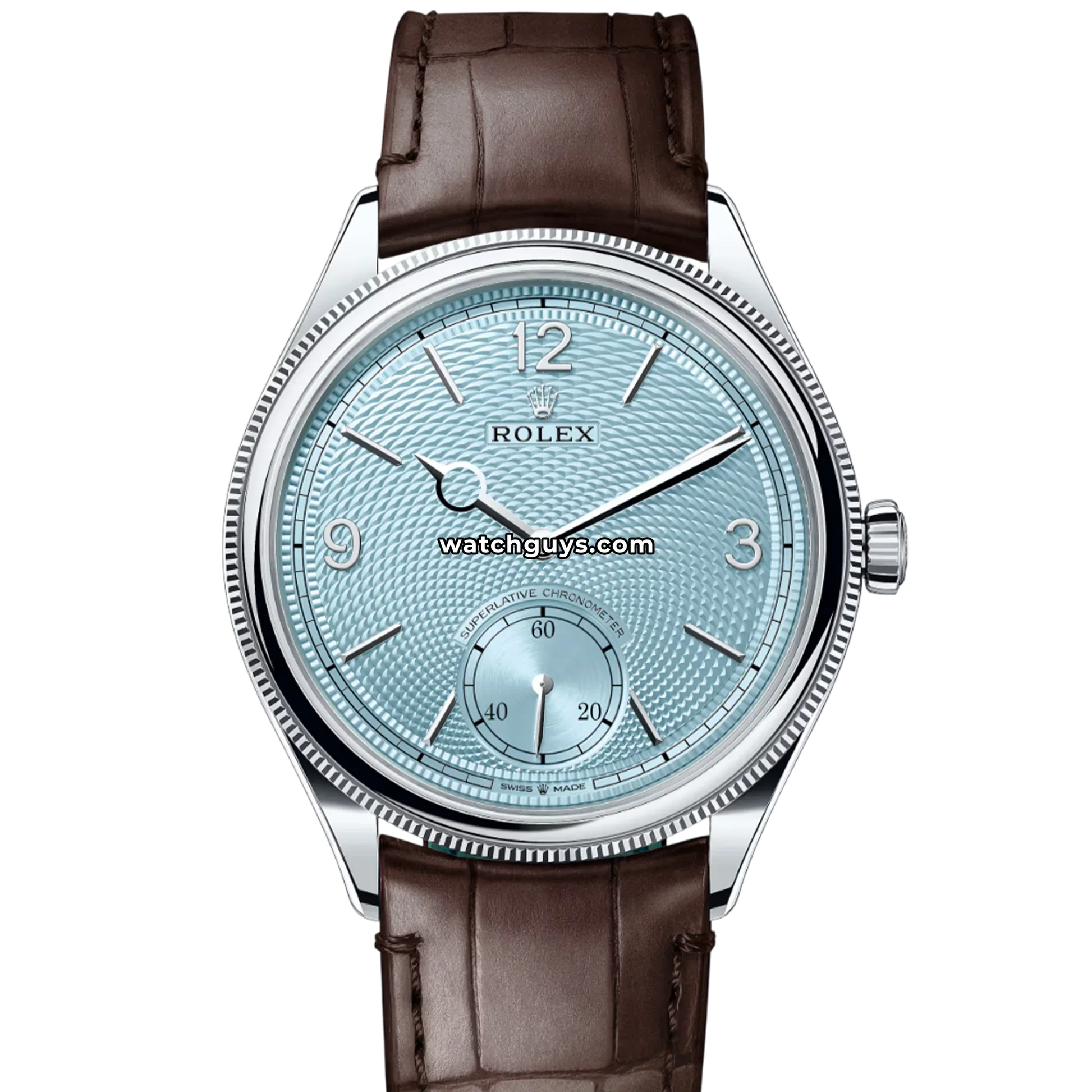 Rolex 1908 Platinum Ice Blue 52506
