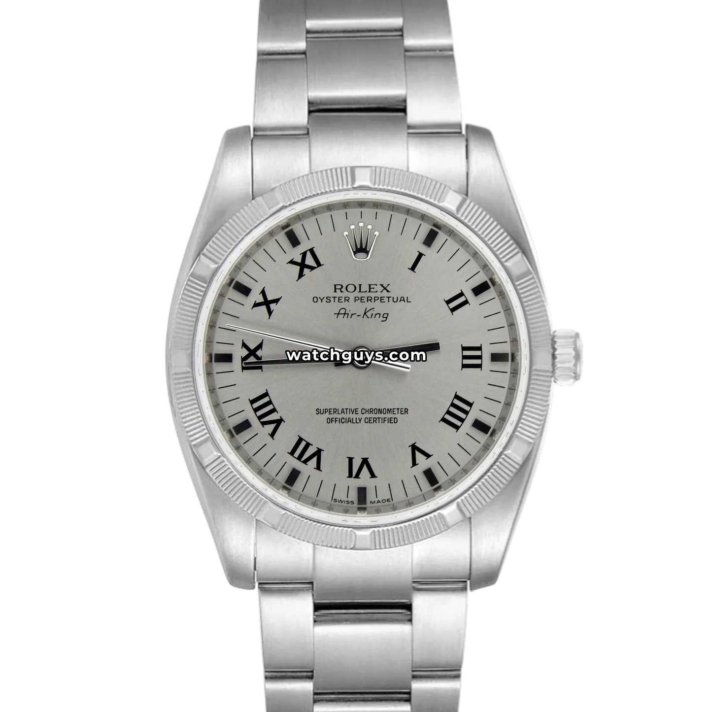 Rolex Air King 114210 Silver