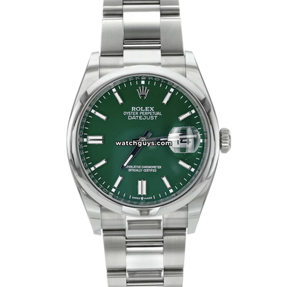 Rolex Datejust 116200 Green