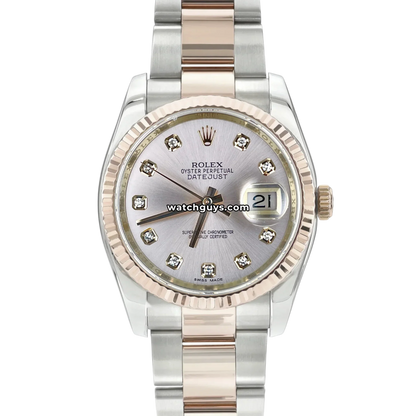 Rolex Datejust 116231 Pink Diamond