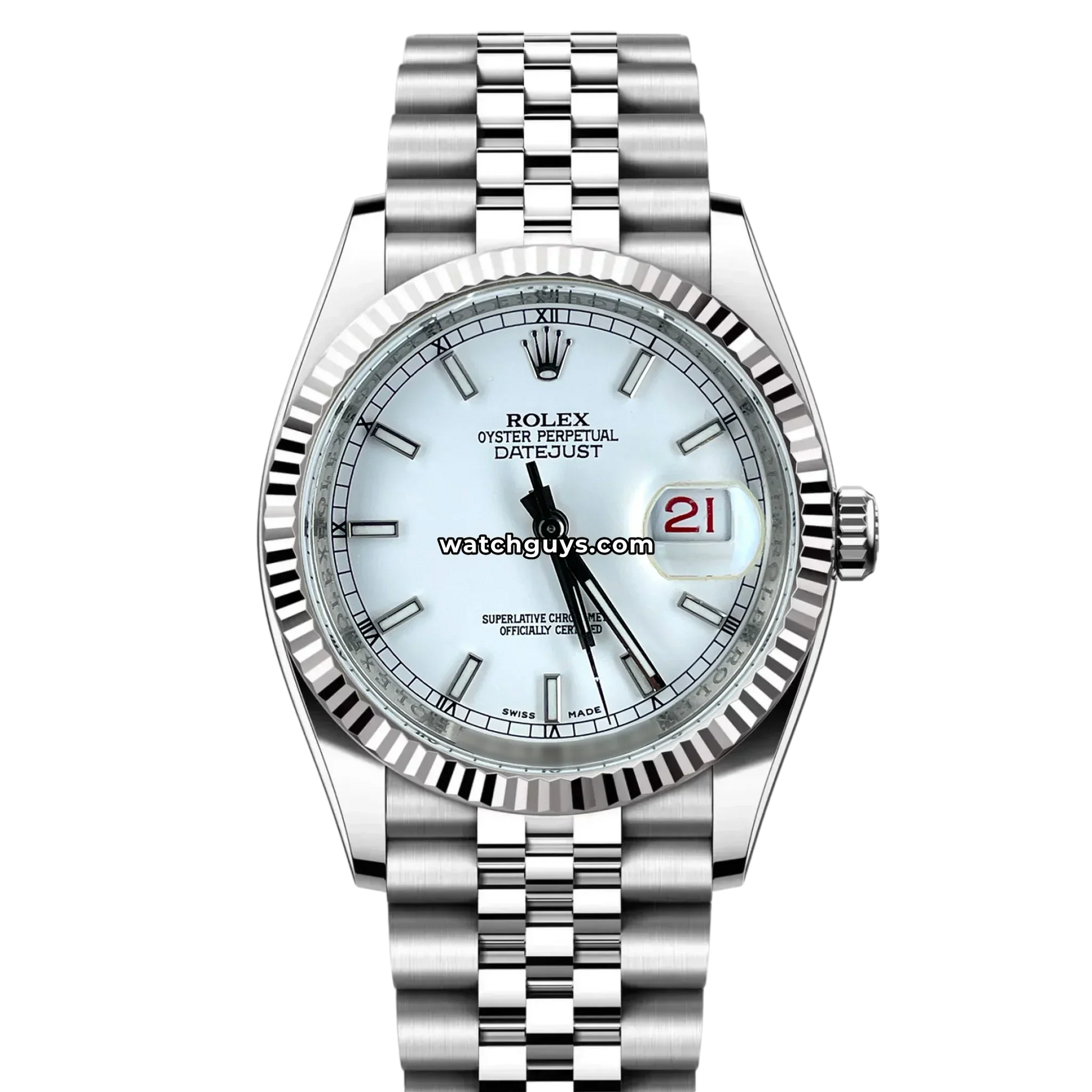Rolex Datejust 116234 White Jubilee