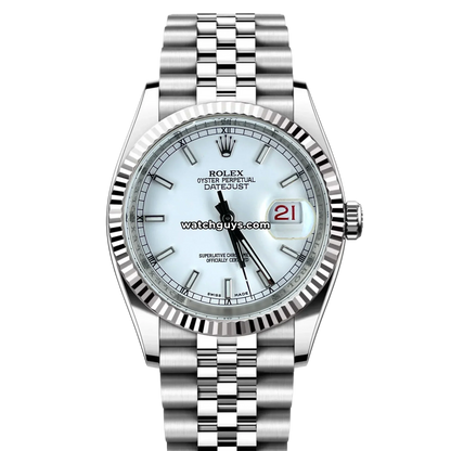 Rolex Datejust 116234 White Jubilee