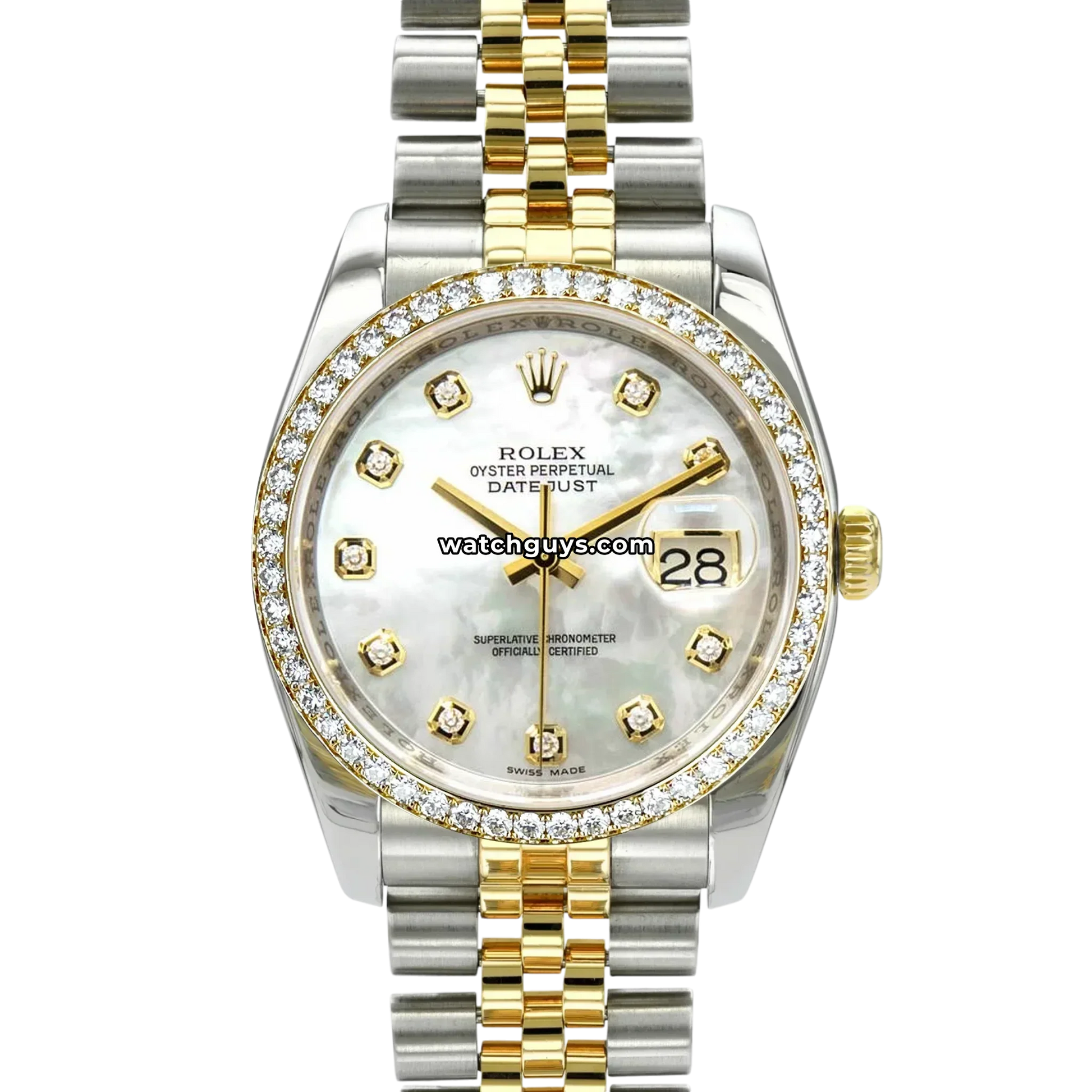 Rolex Datejust 116243 Mother of Pearl Diamond
