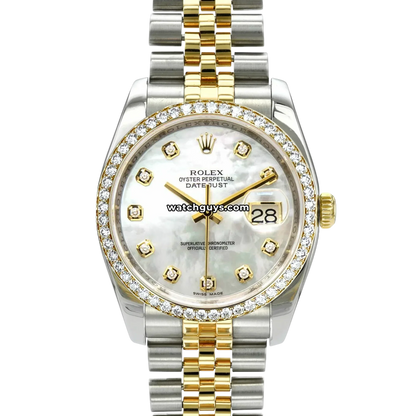 Rolex Datejust 116243 Mother of Pearl Diamond