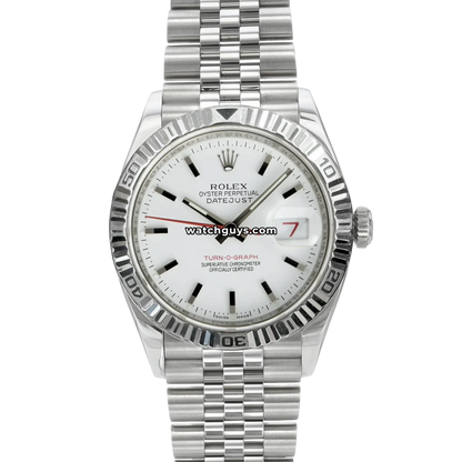 Rolex Datejust 116264 White Thunderbird