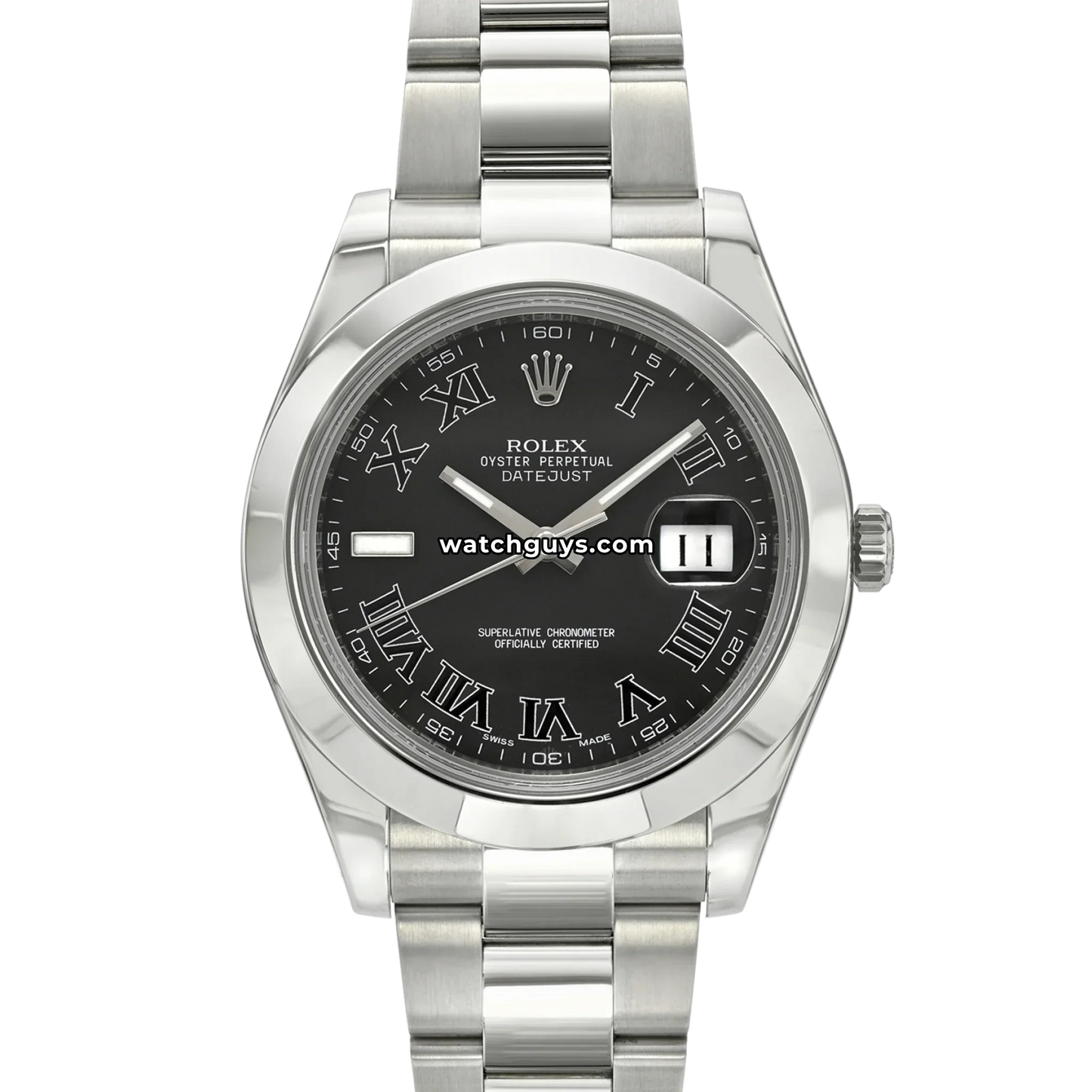 Rolex Datejust 116300 Grey Roman Numeral