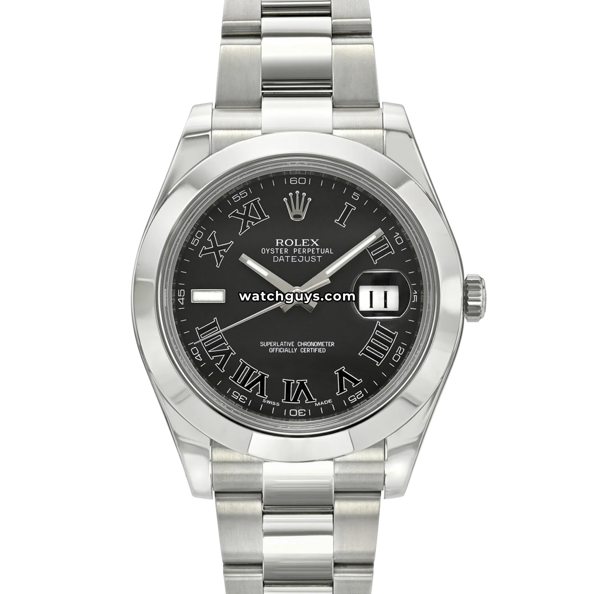 Rolex Datejust 116300 Grey Roman Numeral