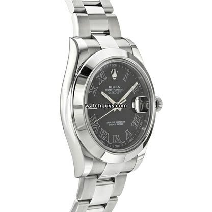 Rolex Datejust 116300 Grey Roman Numeral