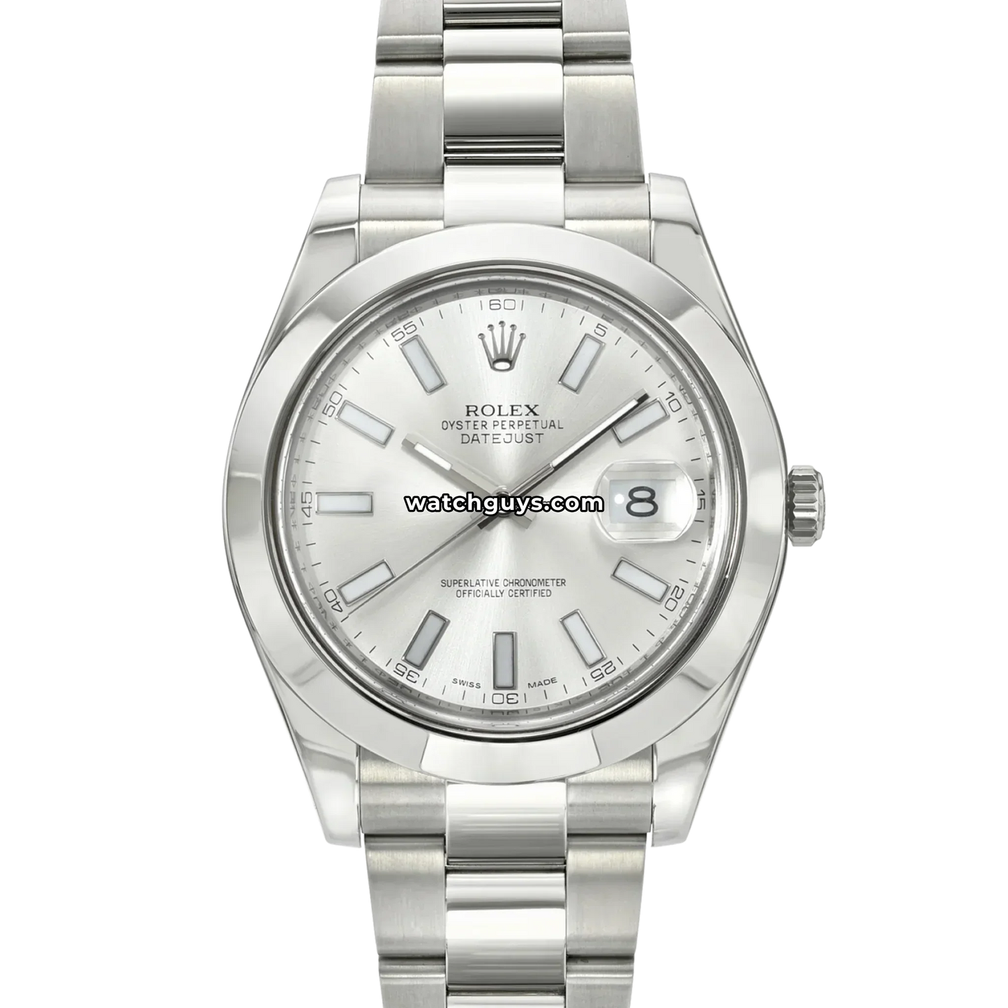 Rolex Datejust 116300 Silver Oyster