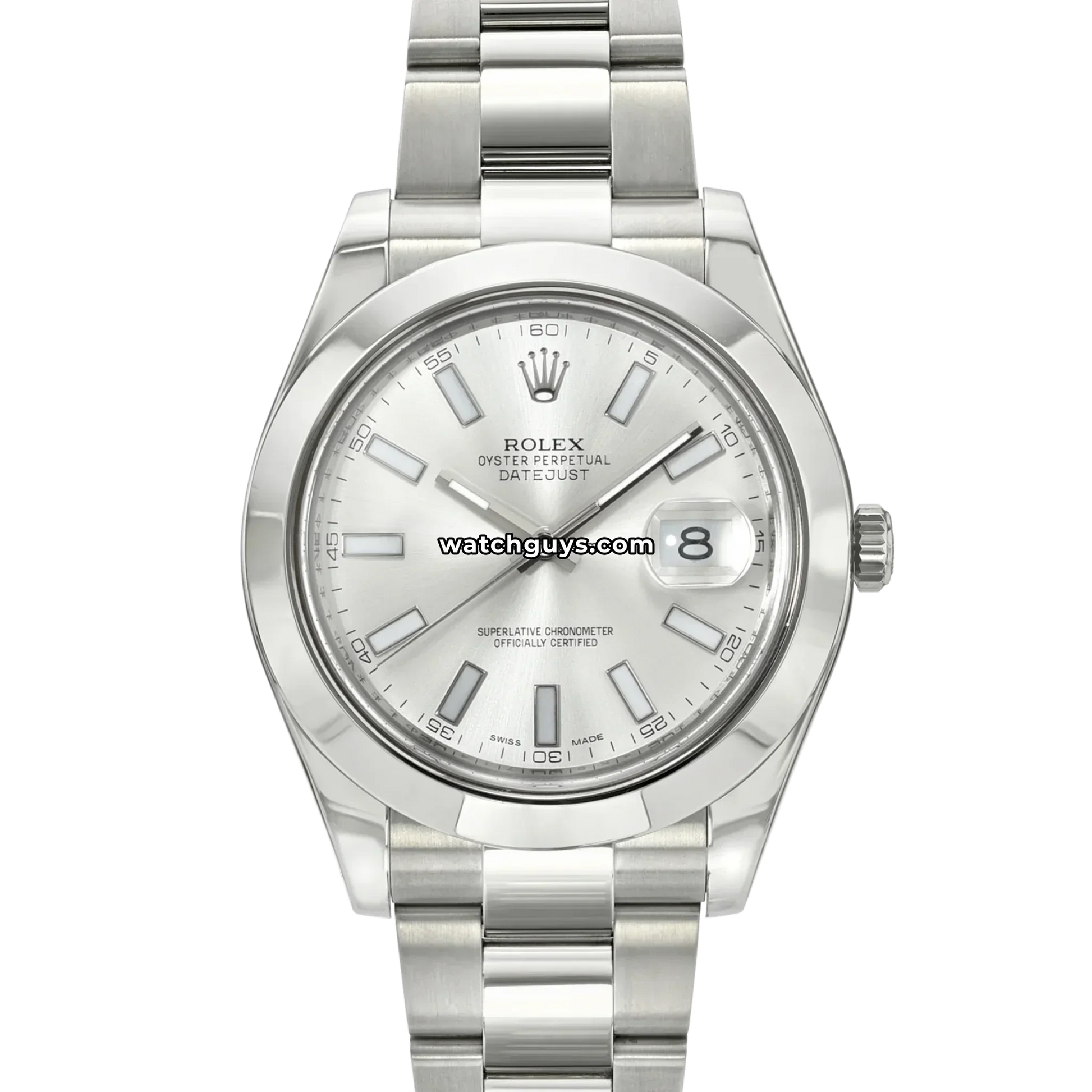 Rolex Datejust 116300 Silver Oyster