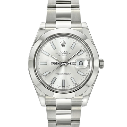 Rolex Datejust 116300 Silver Oyster