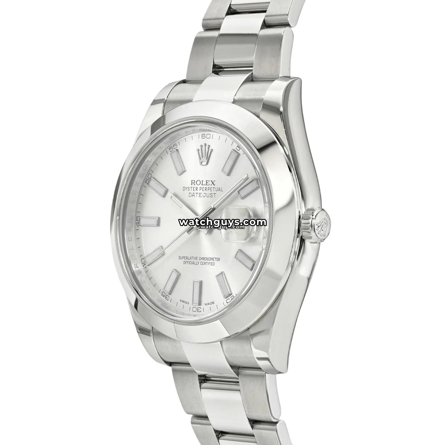 Rolex Datejust 116300 Silver Oyster