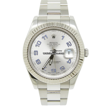 Rolex Datejust 116334 Silver Arabic