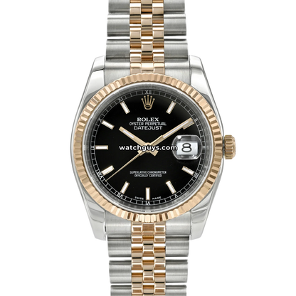 Rolex Datejust 116231 Black Jubilee