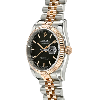 Rolex Datejust 116231 Black Jubilee