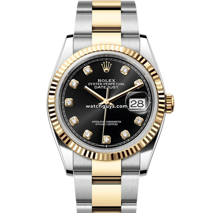 Rolex Datejust 126233 Black Diamond Oyster