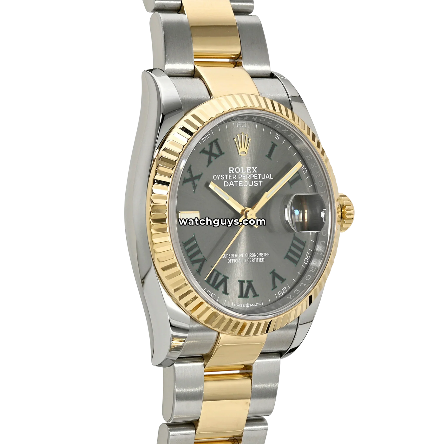 Rolex Datejust 126233 Wimbledon Oyster