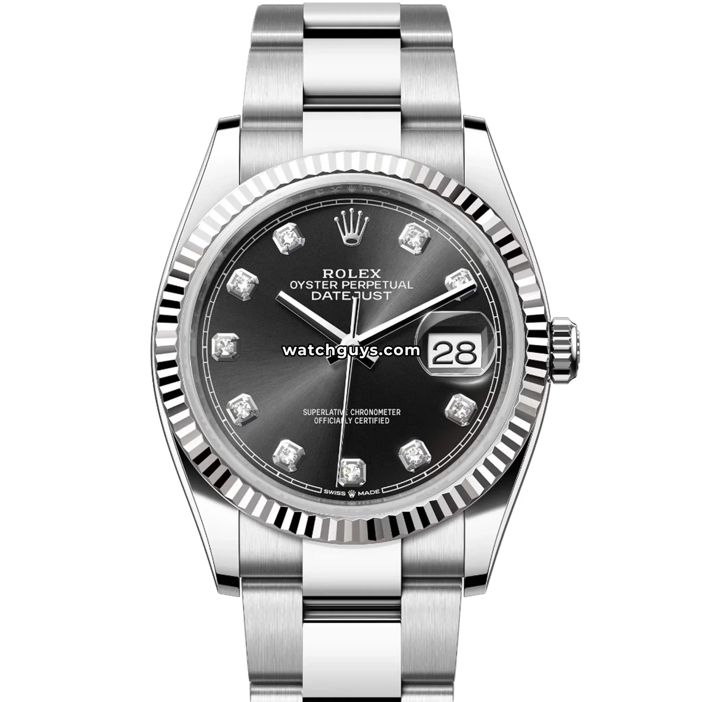 Rolex Datejust 126234 Black Diamond Oyster
