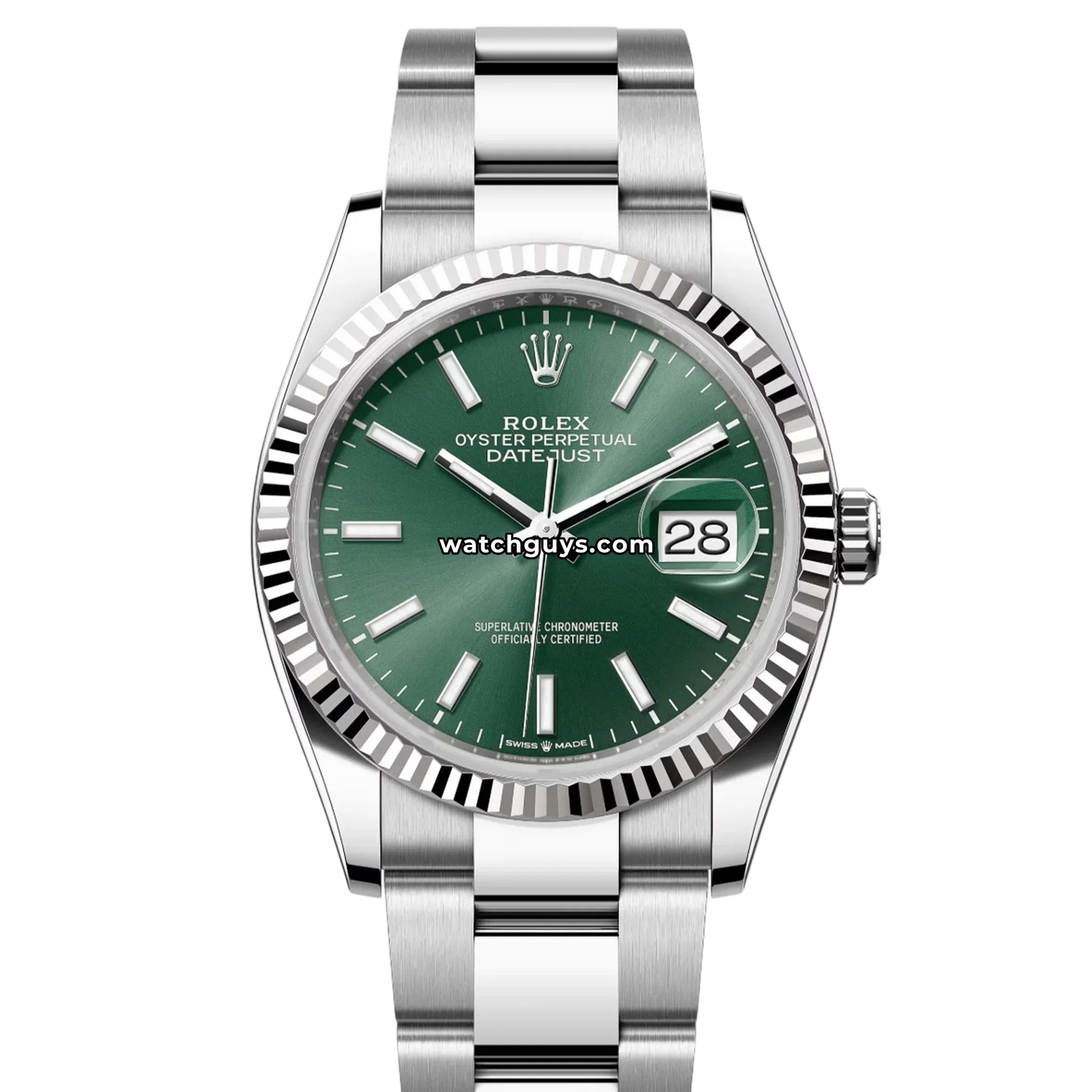 Rolex Datejust 126234 Green Oyster