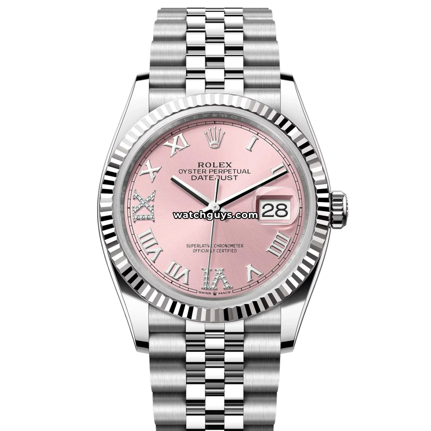 Rolex Datejust 126234 Pink Diamond Jubilee