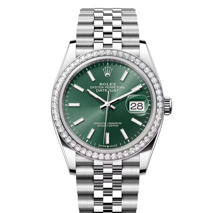 Rolex Datejust 126284RBR Green