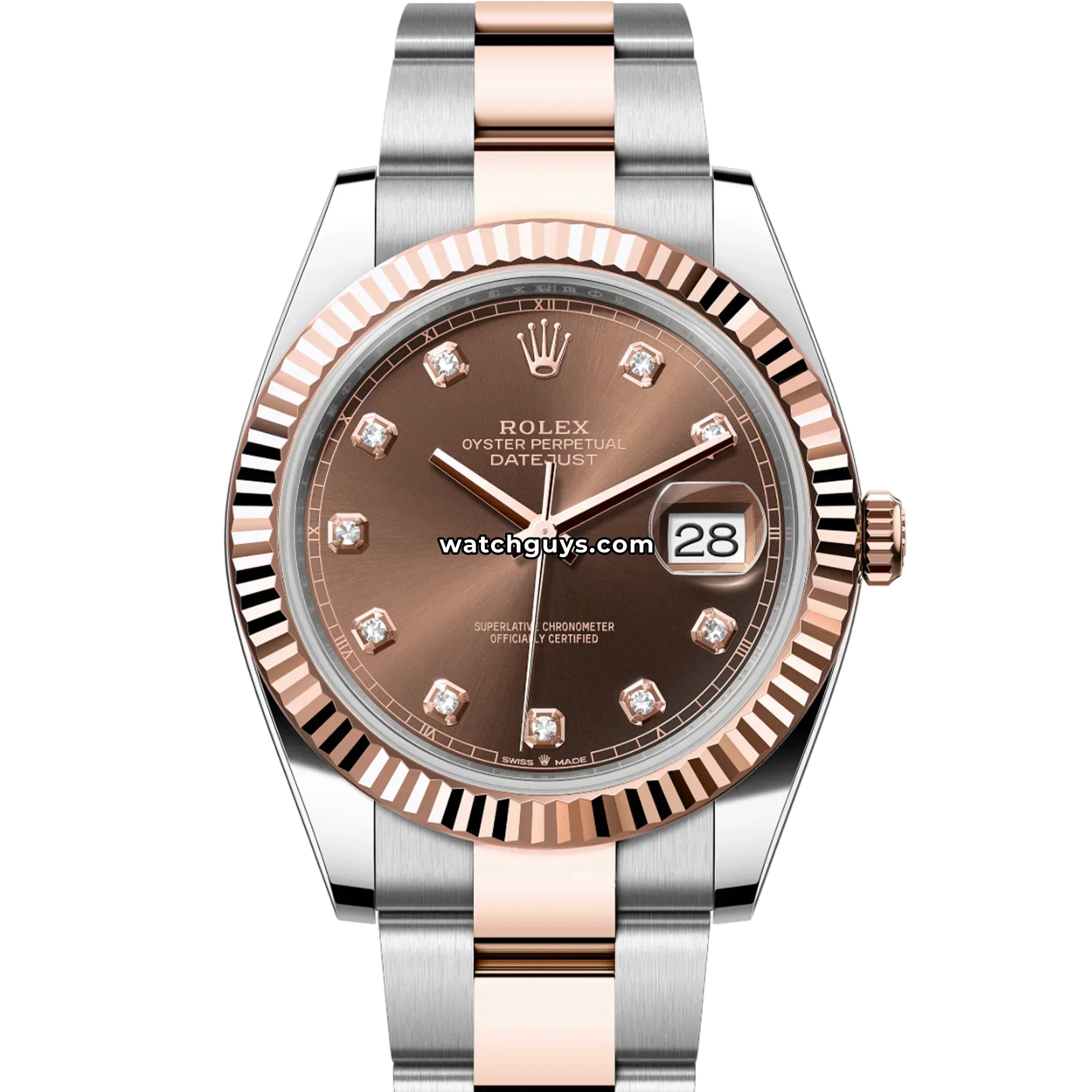 Rolex Datejust 126331 Chocolate Diamond Oyster