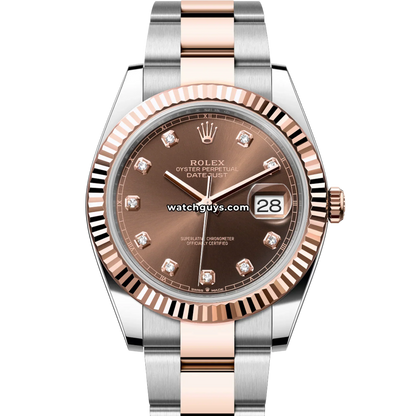 Rolex Datejust 126331 Chocolate Diamond Oyster