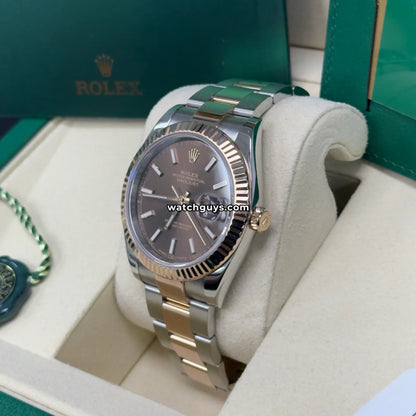 Rolex Datejust 126331 Chocolate Index