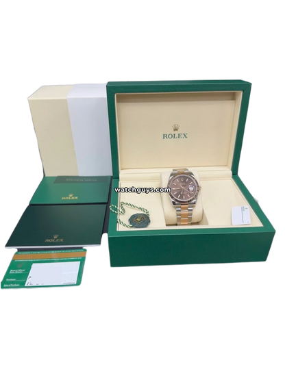 Rolex Datejust 126331 Chocolate Index