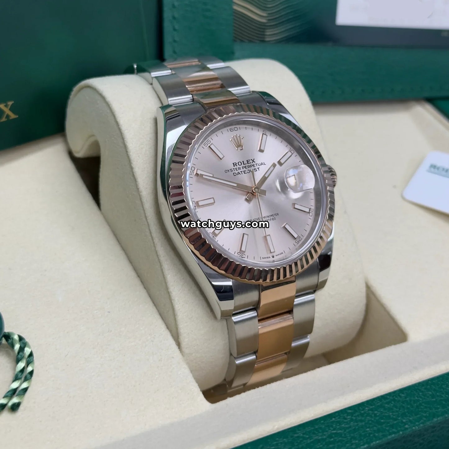Rolex Datejust 126331 Sundust Index Oyster