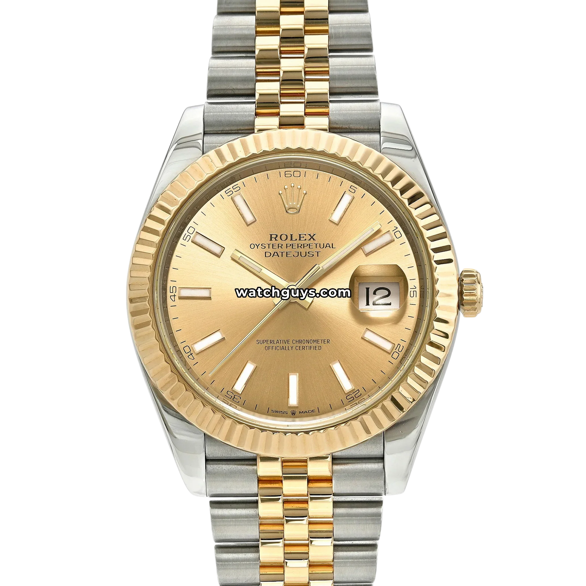 Rolex Datejust 126333 Champagne Index Jubilee