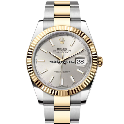 Rolex Datejust 126333 Silver Index Oyster