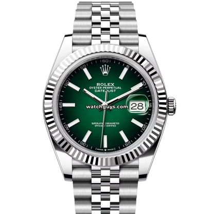 Rolex Datejust 126334 Green "Ombre" Jubilee