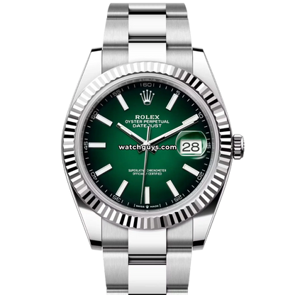 Rolex Datejust 126334 Green "Ombre" Oyster