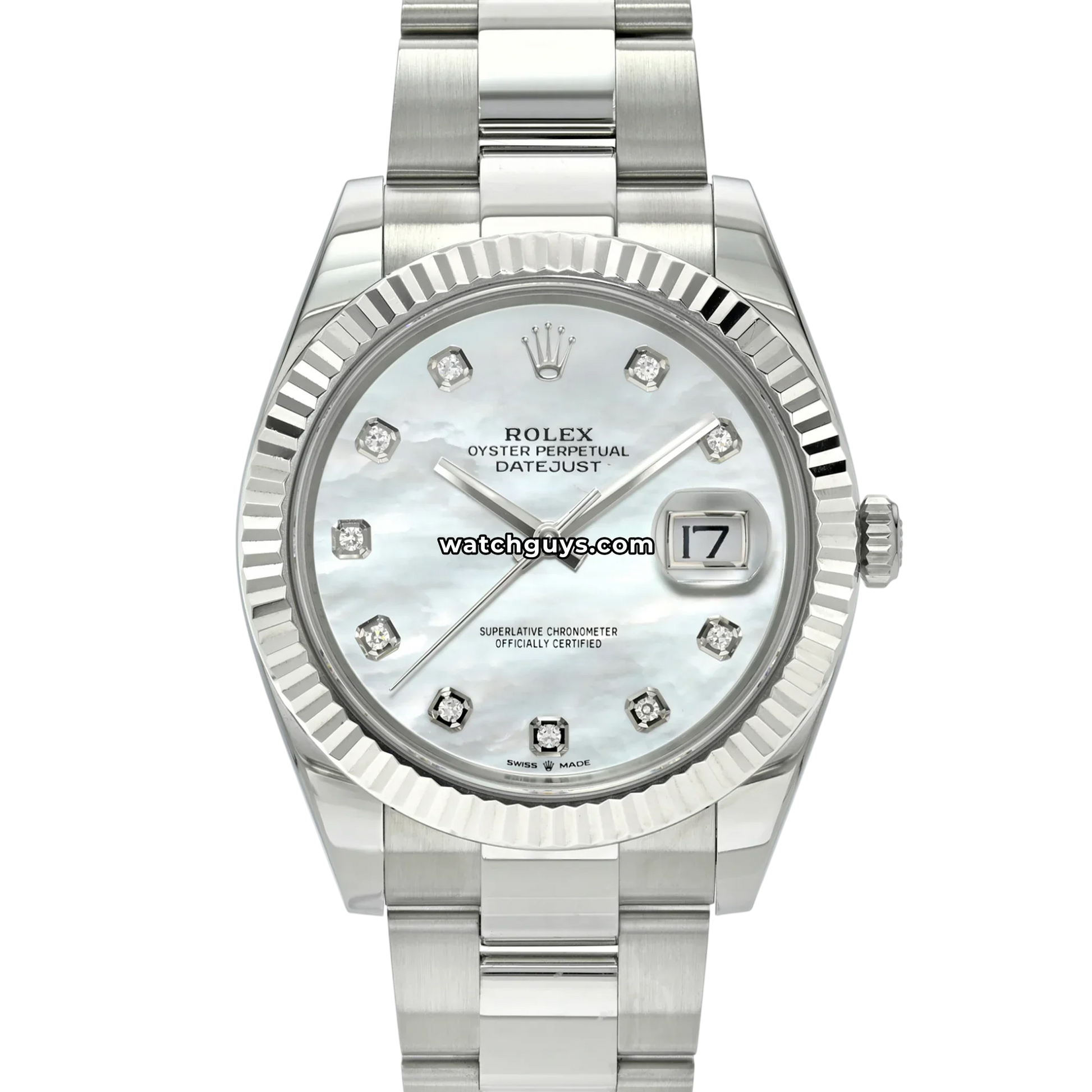 Rolex Datejust 126334 Mother of Pearl Diamond