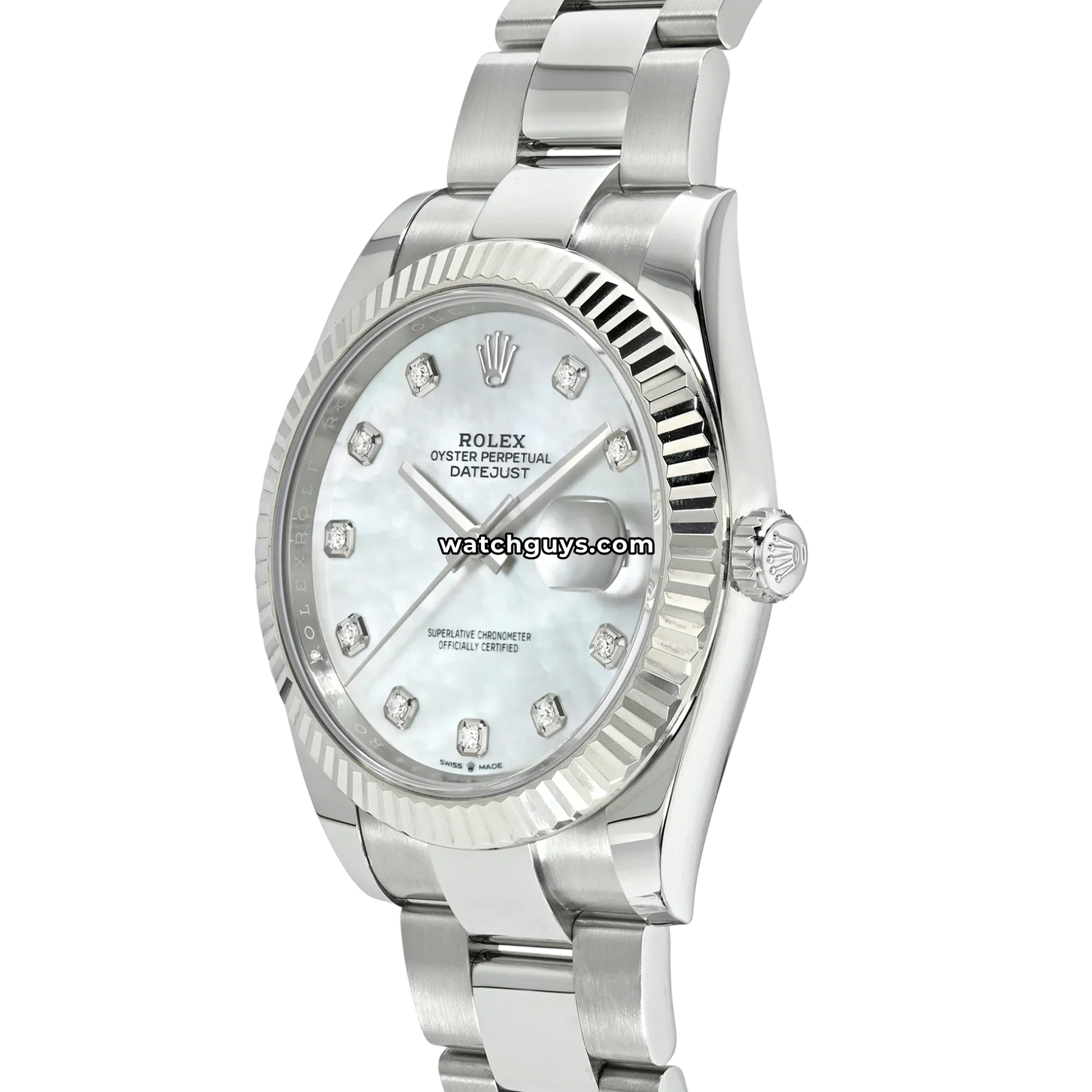 Rolex Datejust 126334 Mother of Pearl Diamond