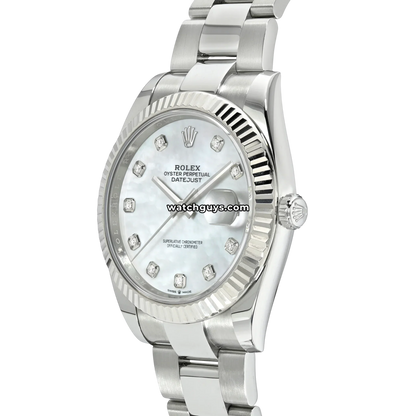 Rolex Datejust 126334 Mother of Pearl Diamond