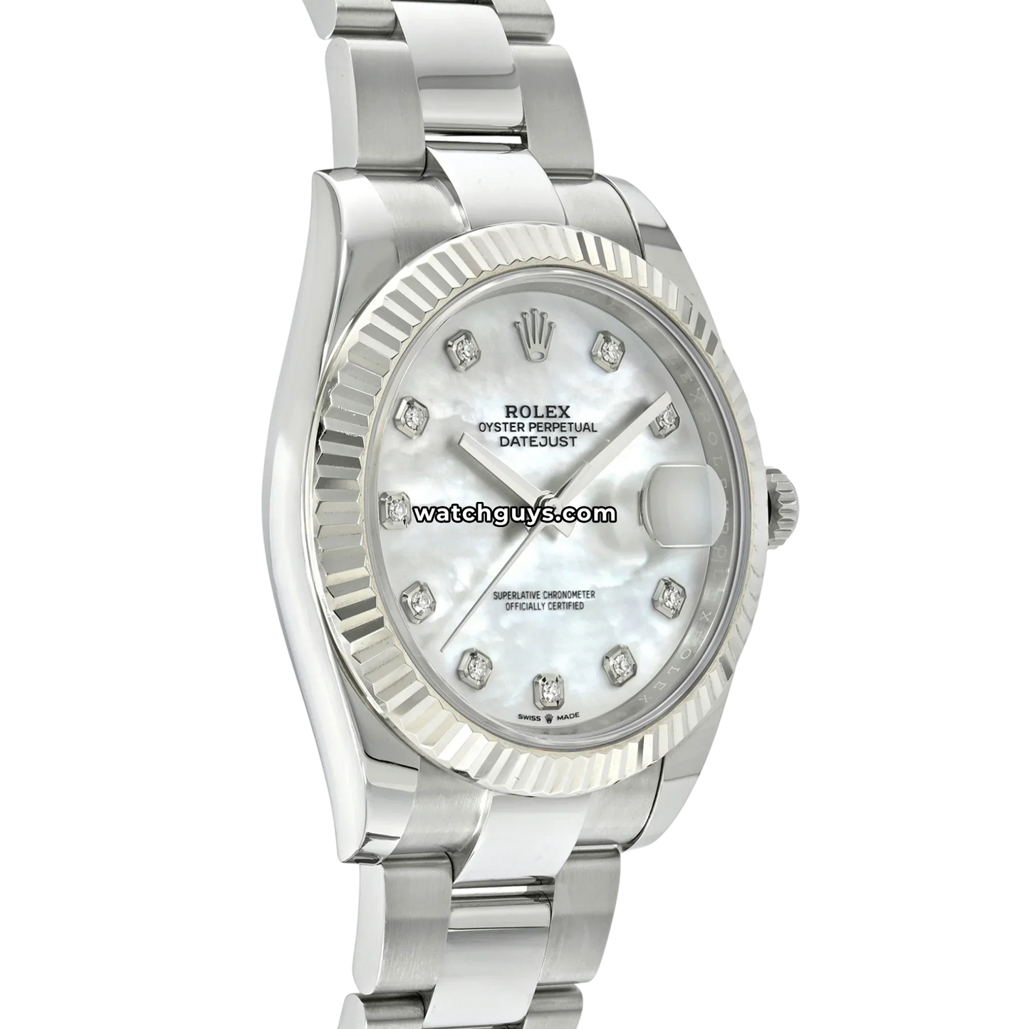 Rolex Datejust 126334 Mother of Pearl Diamond