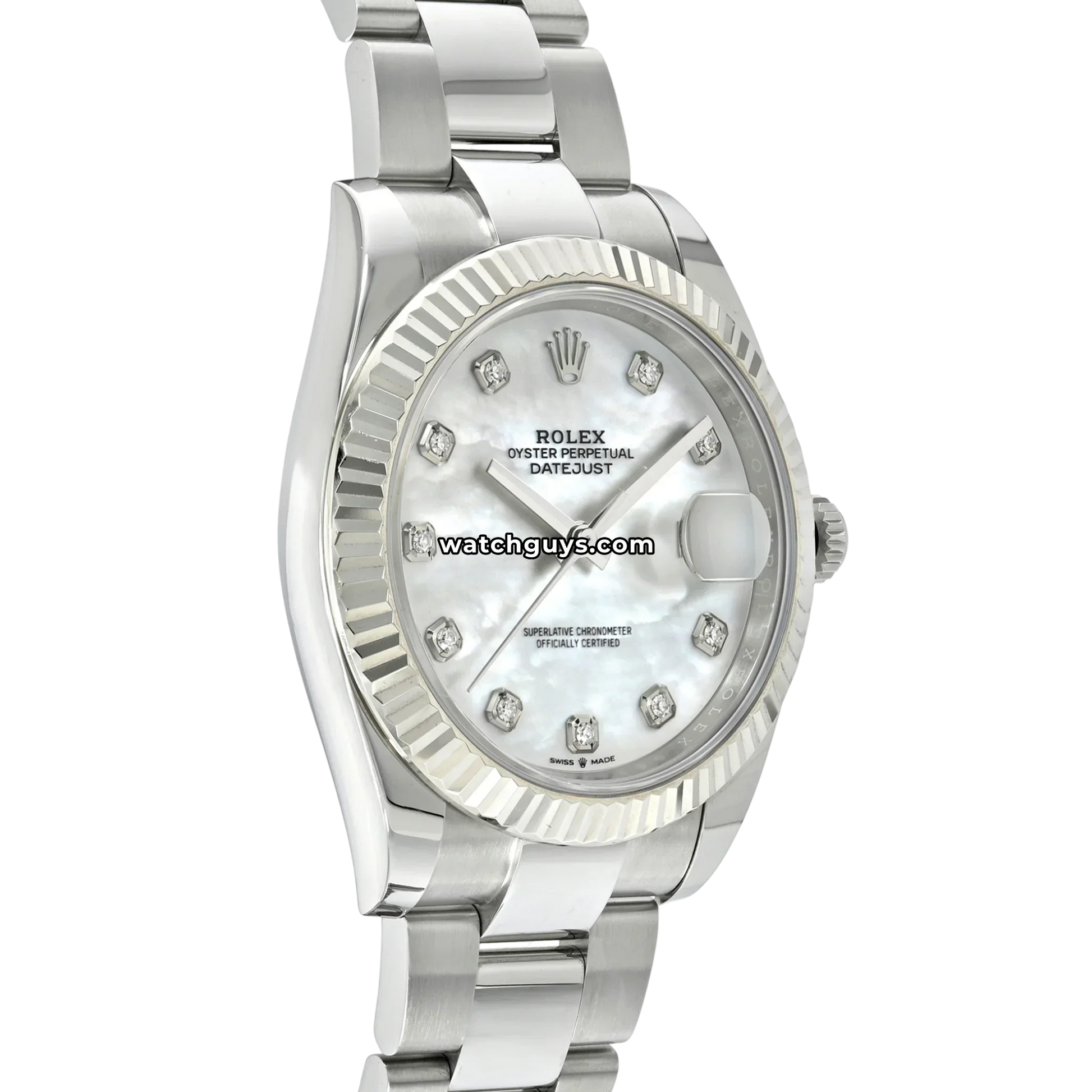Rolex Datejust 126334 Mother of Pearl Diamond