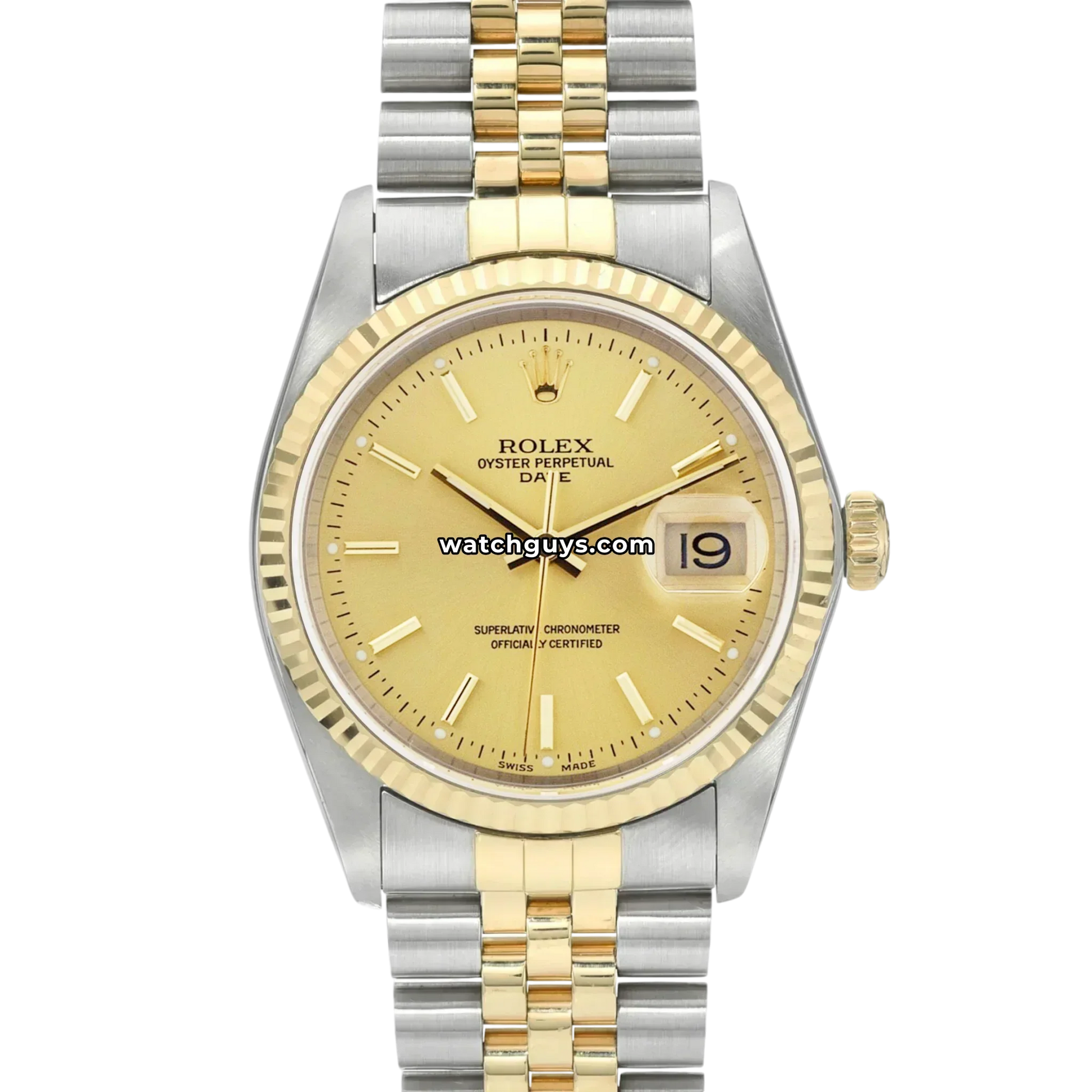 Rolex Datejust 15233 Champagne Jubilee
