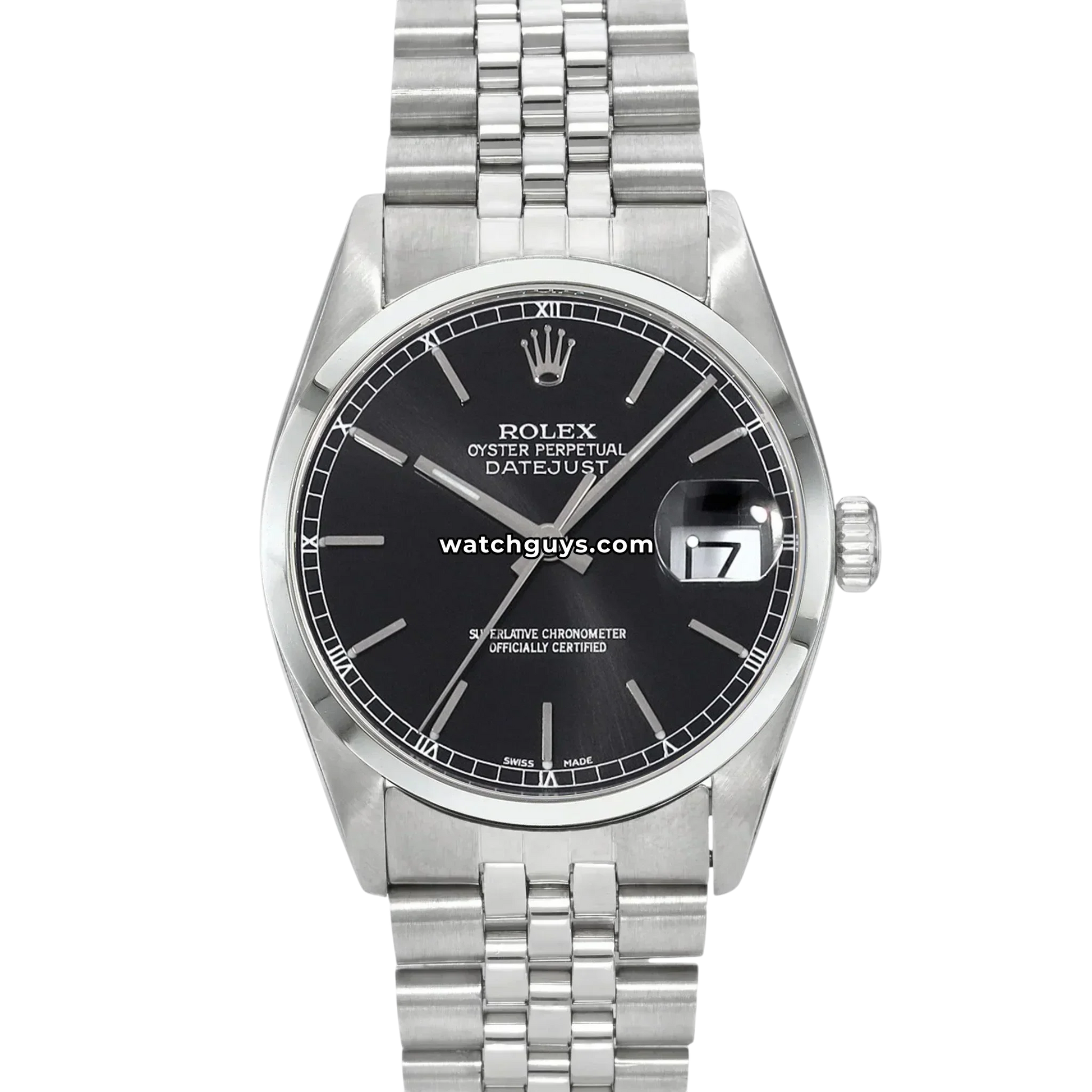Rolex Datejust 16200 Black Jubilee