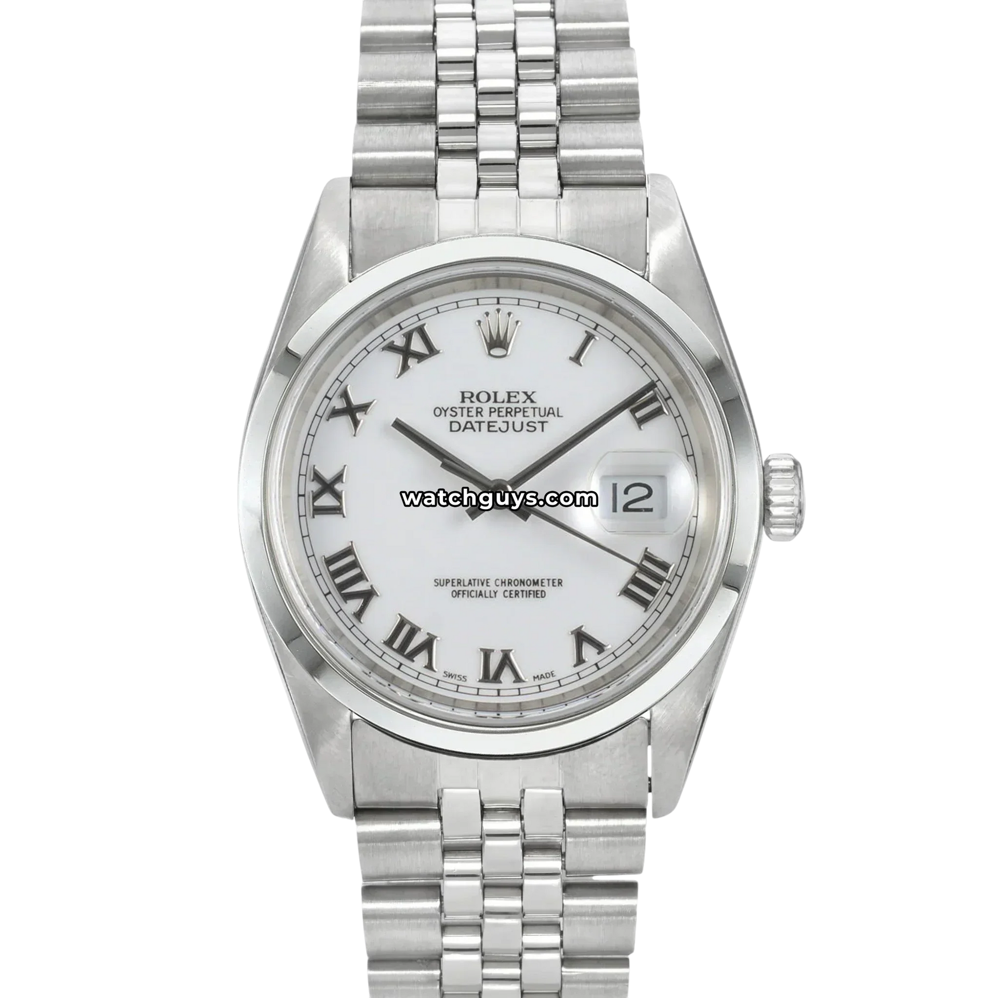 Rolex Datejust 16200 White