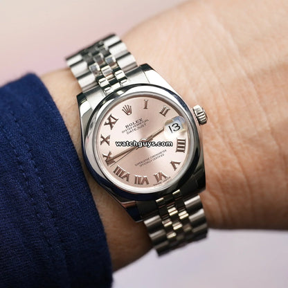 Rolex Datejust 178240 Pink Roman Jubilee