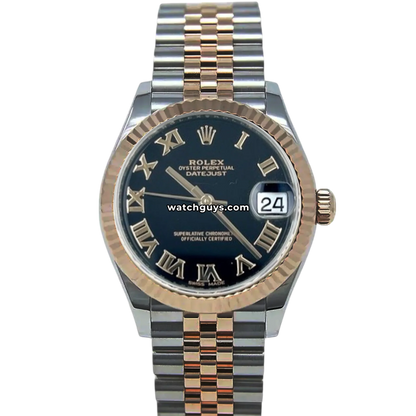 Rolex Datejust 178271 Black Roman Jubilee