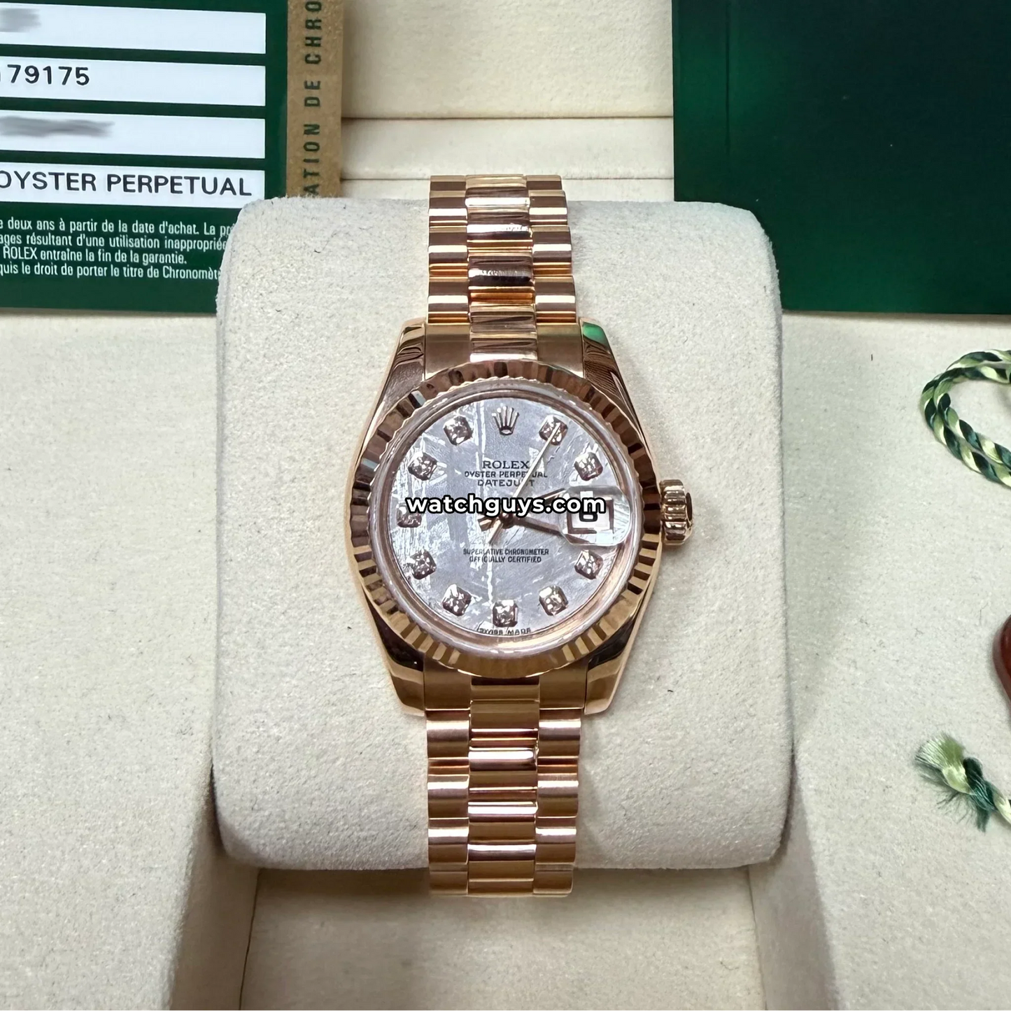 Rolex Datejust 179175 Meteorite Diamond