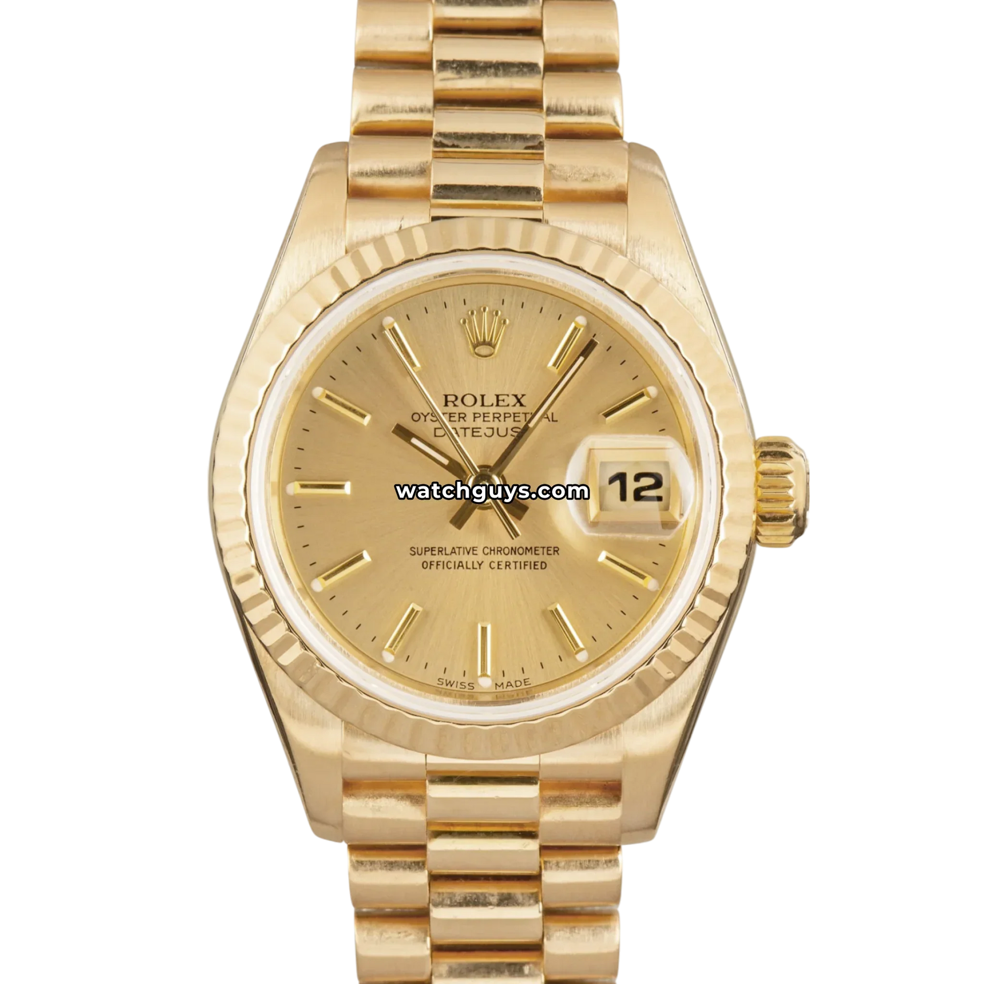 Rolex Datejust 179178 Champagne Index President