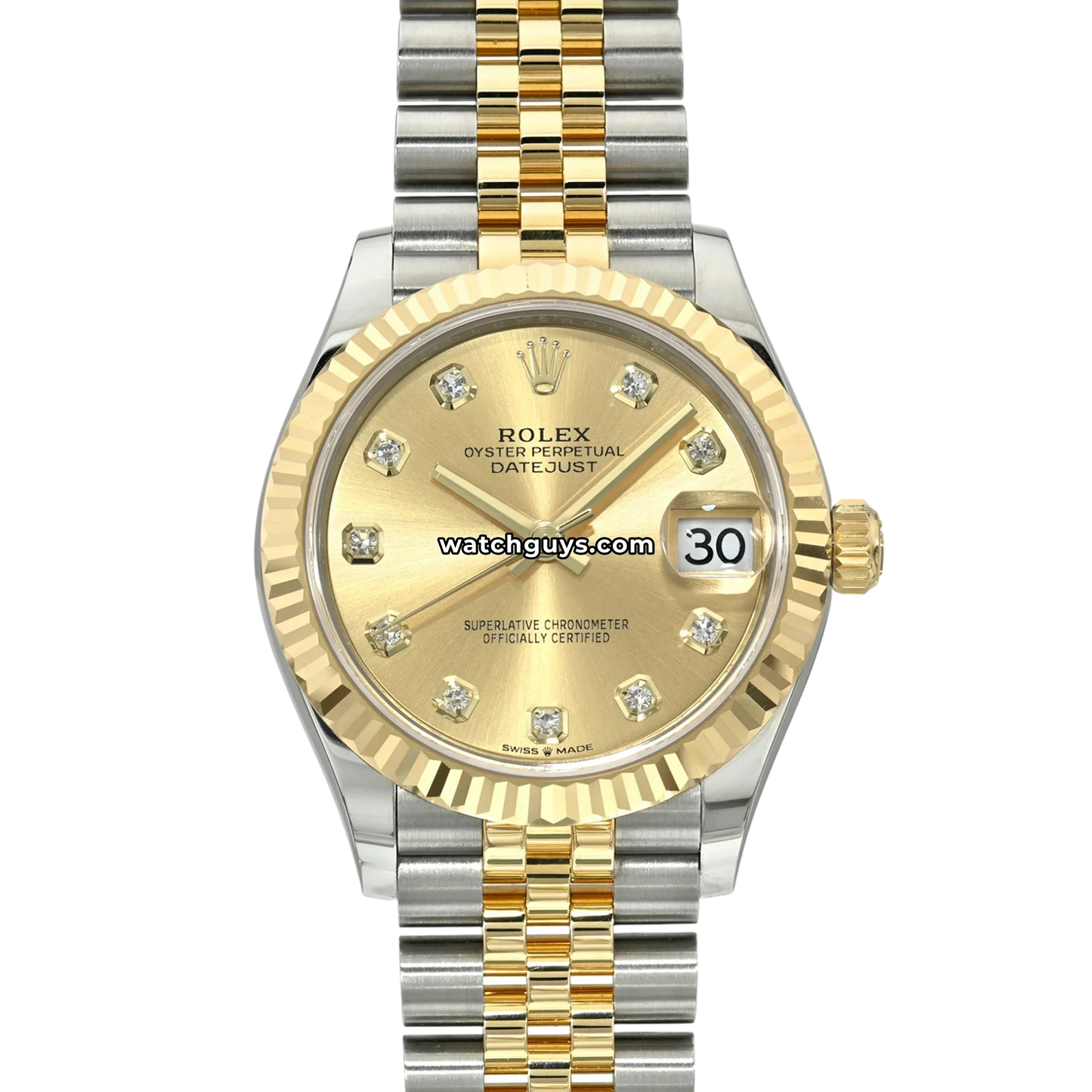 Rolex Datejust 278273 Champagne Diamond