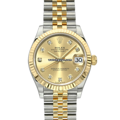 Rolex Datejust 278273 Champagne Diamond