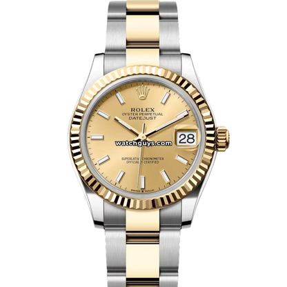 Rolex Datejust 278273 Champagne Index Oyster